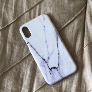 End Scene Marble IPhone X Case